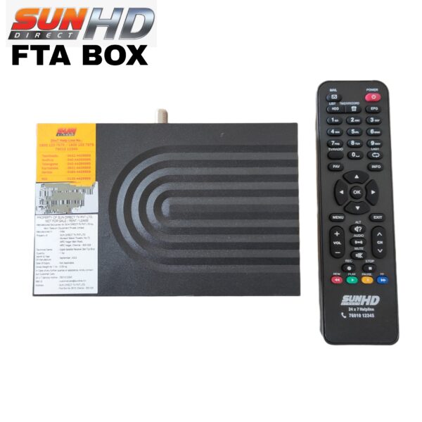 Sun Direct FTA box