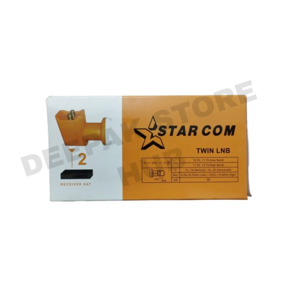 Star Com Universal Twin LNB with High Gain Signals buy online - Image 3